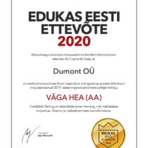 Edukas Eesti Ettevõte 2020